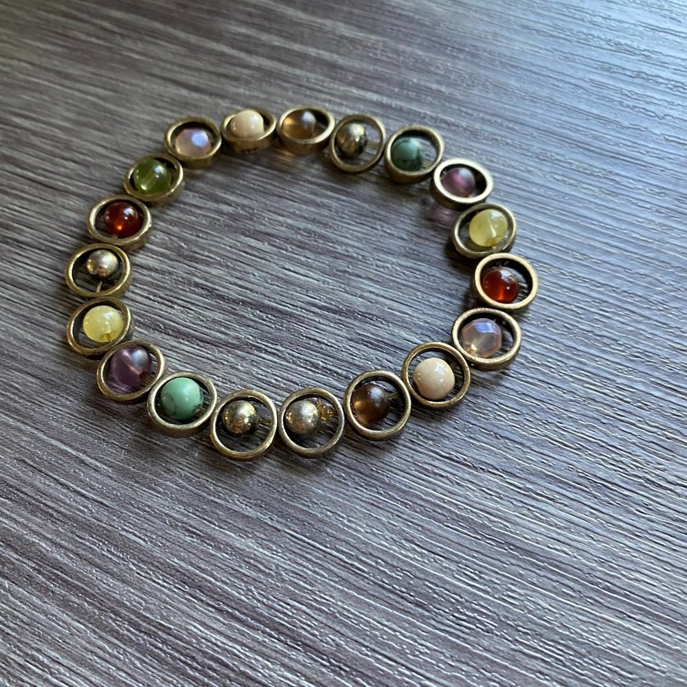 Multi Color Stone bracelet